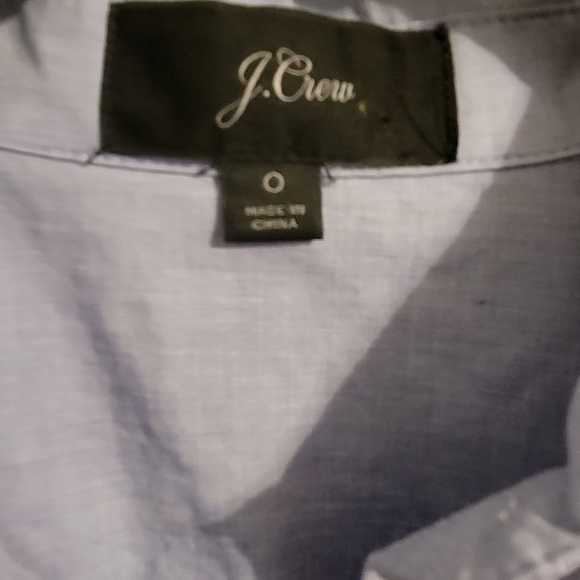J. Crew classic shirt dress size 0 - Picture 2 of 3